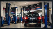 Mercedes-Benz bilgisayarlı arıza teşhisi yapılan servis alanı